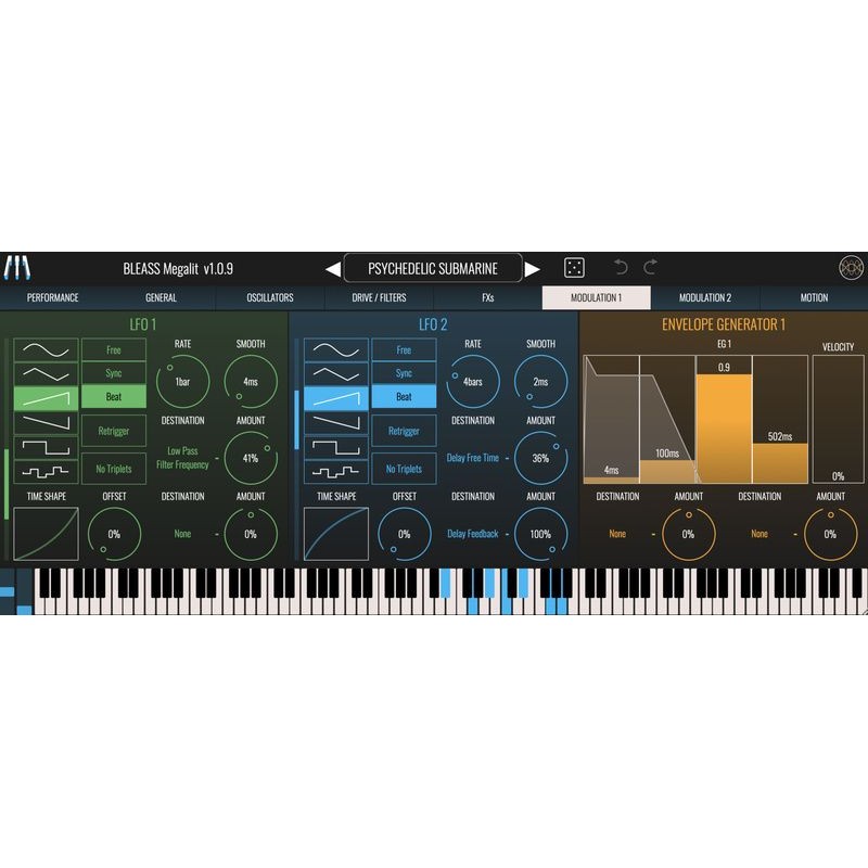 BLEASS Megalit Bundle - Syntezator wirtualny VST (do pobrania)