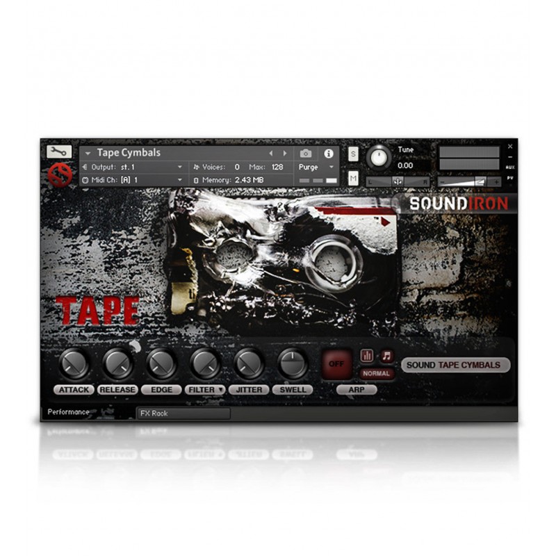 SOUNDIRON Tape - Biblioteka brzmień (do pobrania)