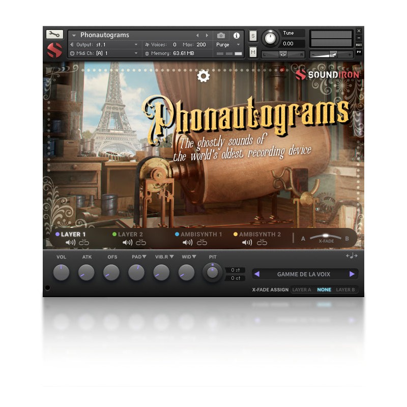 SOUNDIRON Phonautograms - Biblioteka brzmień (do pobrania)