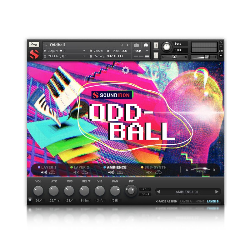 SOUNDIRON Oddball - Biblioteka brzmień (do pobrania)