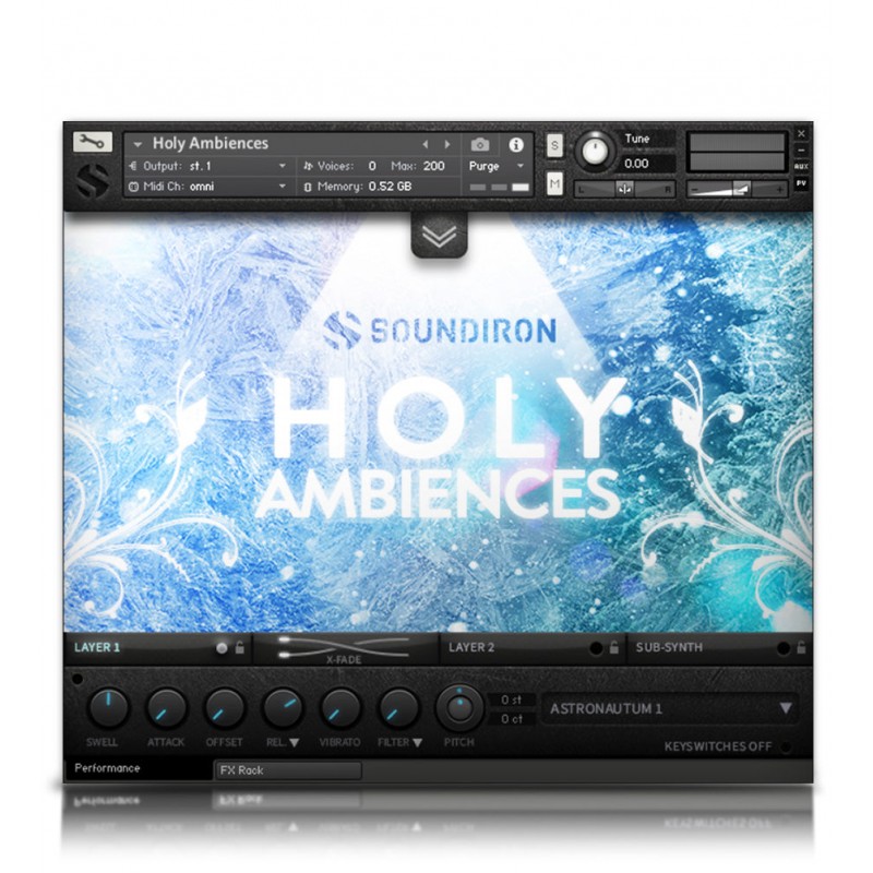 SOUNDIRON Holy Ambiences - Biblioteka brzmień (do pobrania)