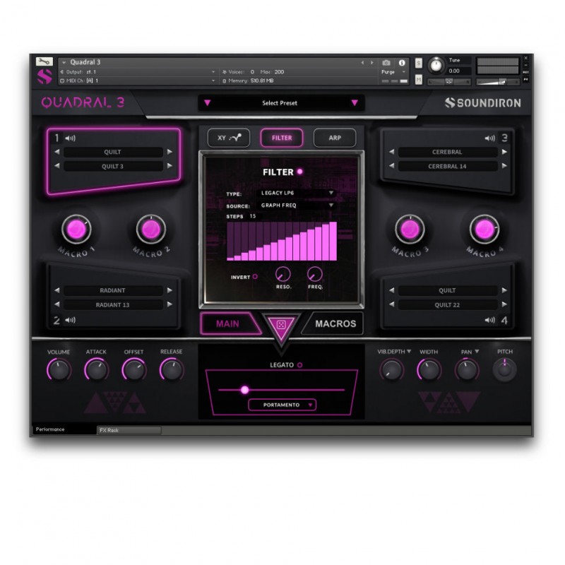 SOUNDIRON Quadral 3 - Biblioteka brzmień (do pobrania)