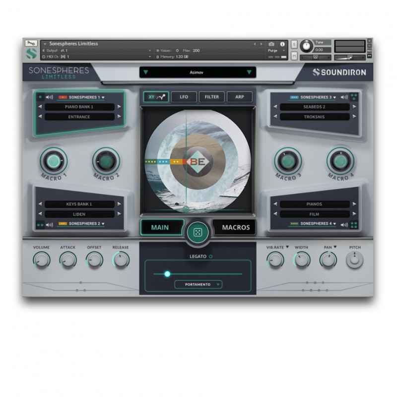 SOUNDIRON Sonespheres Limitless - Biblioteka brzmień (do pobrania)