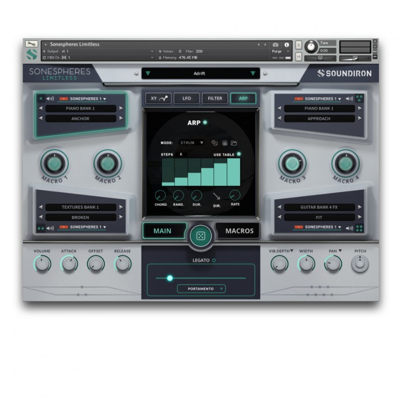 SOUNDIRON Sonespheres Limitless - Biblioteka brzmień (do pobrania)