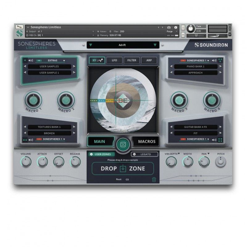 SOUNDIRON Sonespheres Limitless - Biblioteka brzmień (do pobrania)