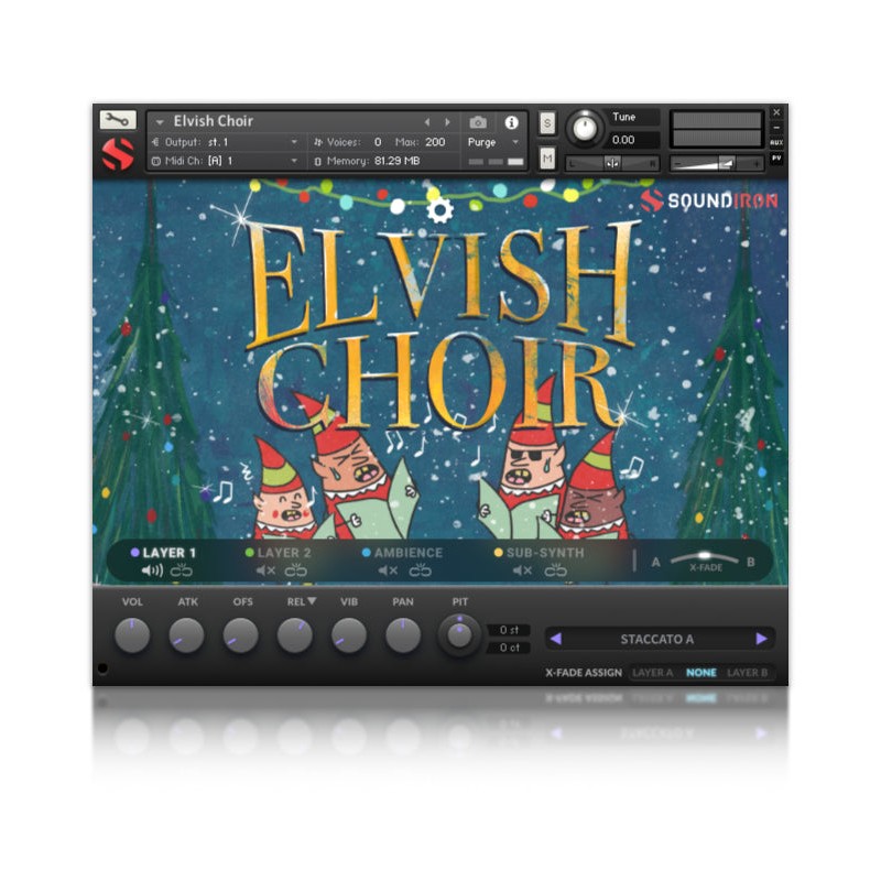 SOUNDIRON Elvish Choir - Biblioteka brzmień (do pobrania)