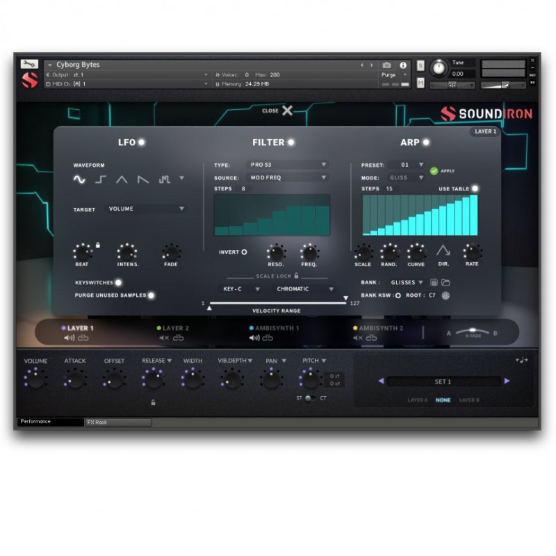 SOUNDIRON Iron Pack 13: Cyborg Bytes - Biblioteka brzmień (do pobrania)