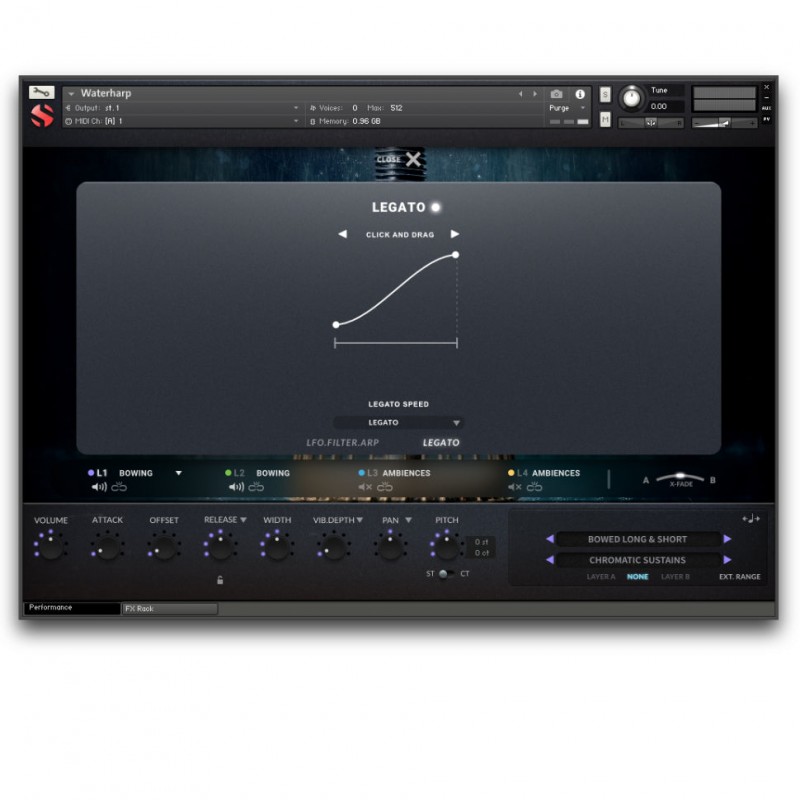 SOUNDIRON Waterharp - Biblioteka brzmień (do pobrania)
