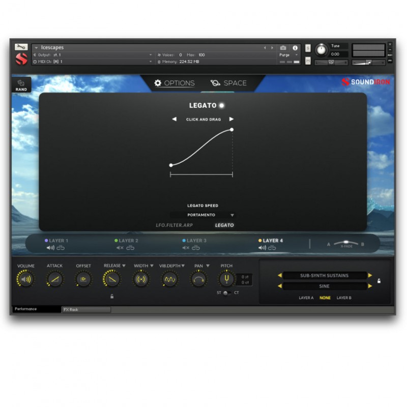 SOUNDIRON Icescapes - Biblioteka brzmień (do pobrania)