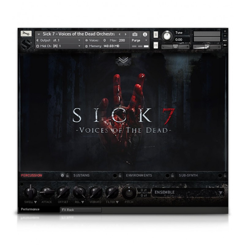 SOUNDIRON Sick 7: Voices of the Dead - Biblioteka brzmień (do pobrania)