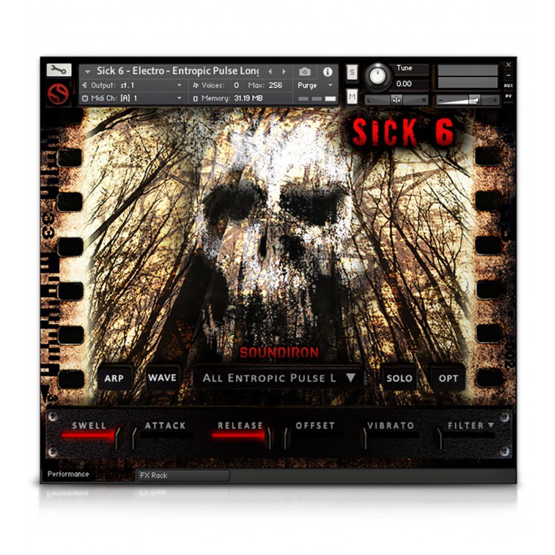 SOUNDIRON Sick 6: 666 - The sickening - Biblioteka brzmień (do pobrania)