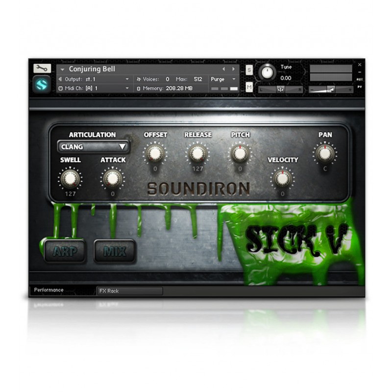 SOUNDIRON Sick 5 - Biblioteka brzmień (do pobrania)