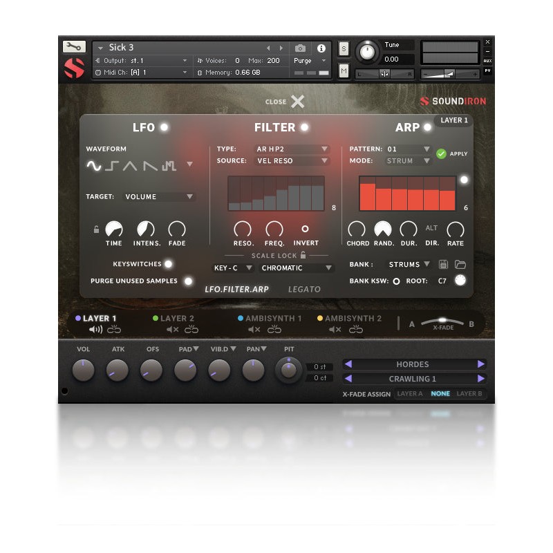 SOUNDIRON Sick 3: Dark Places - Biblioteka brzmień (do pobrania)