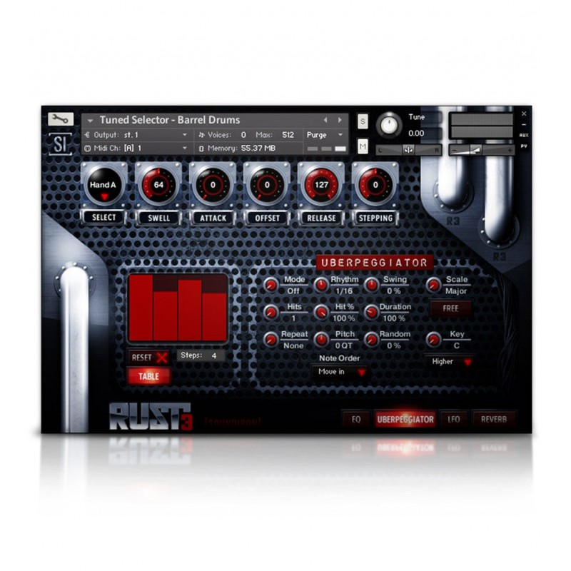 SOUNDIRON Rust 3 - Biblioteka brzmień (do pobrania)