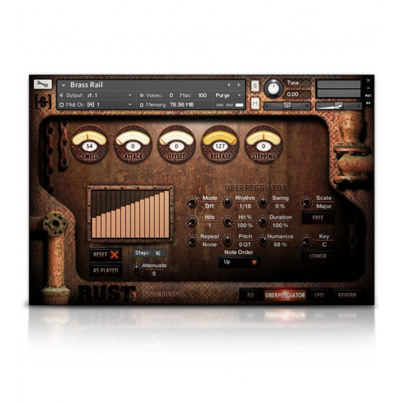 SOUNDIRON Rust 1 - Biblioteka brzmień (do pobrania)