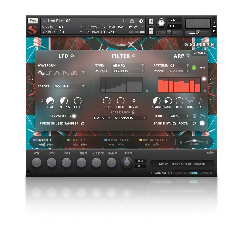 SOUNDIRON Iron Pack 3: Metal Tones - Biblioteka brzmień (do pobrania)