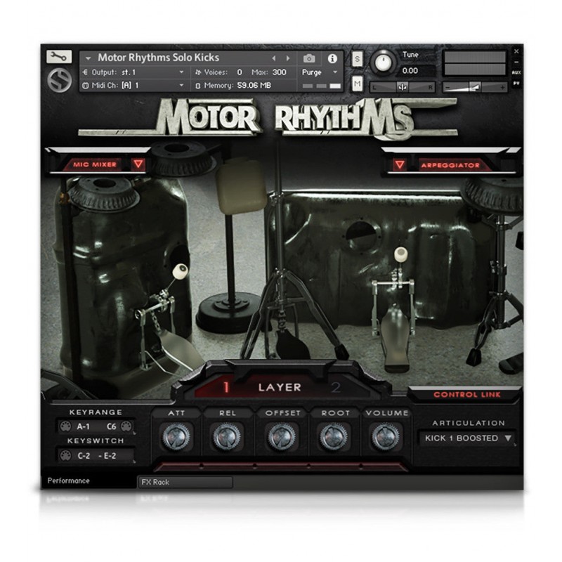 SOUNDIRON Motor Rhythms - Biblioteka brzmień (do pobrania)