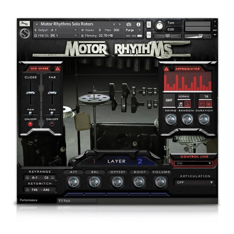 SOUNDIRON Motor Rhythms - Biblioteka brzmień (do pobrania)