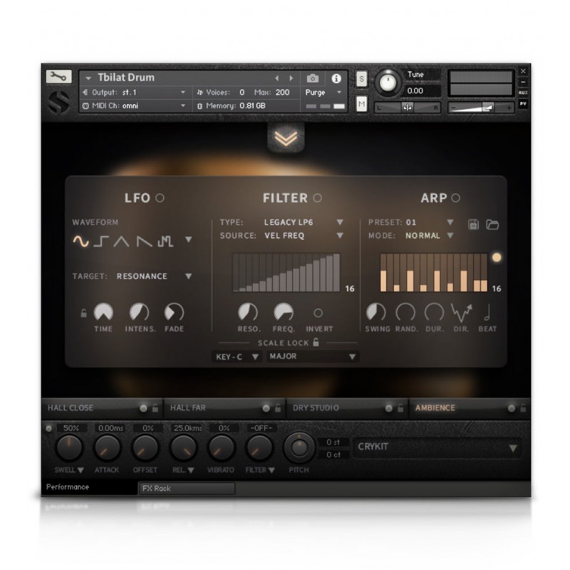 SOUNDIRON Tbilat Drum - Biblioteka brzmień (do pobrania)