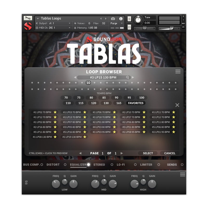 SOUNDIRON Tablas - Biblioteka brzmień (do pobrania)