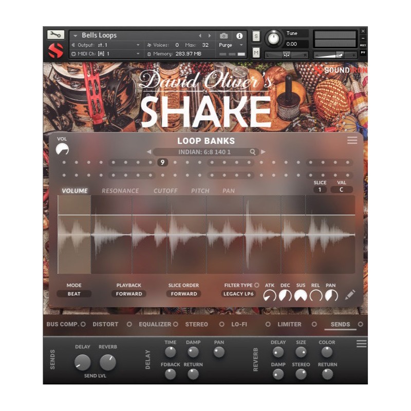 SOUNDIRON Shake - Biblioteka brzmień (do pobrania)