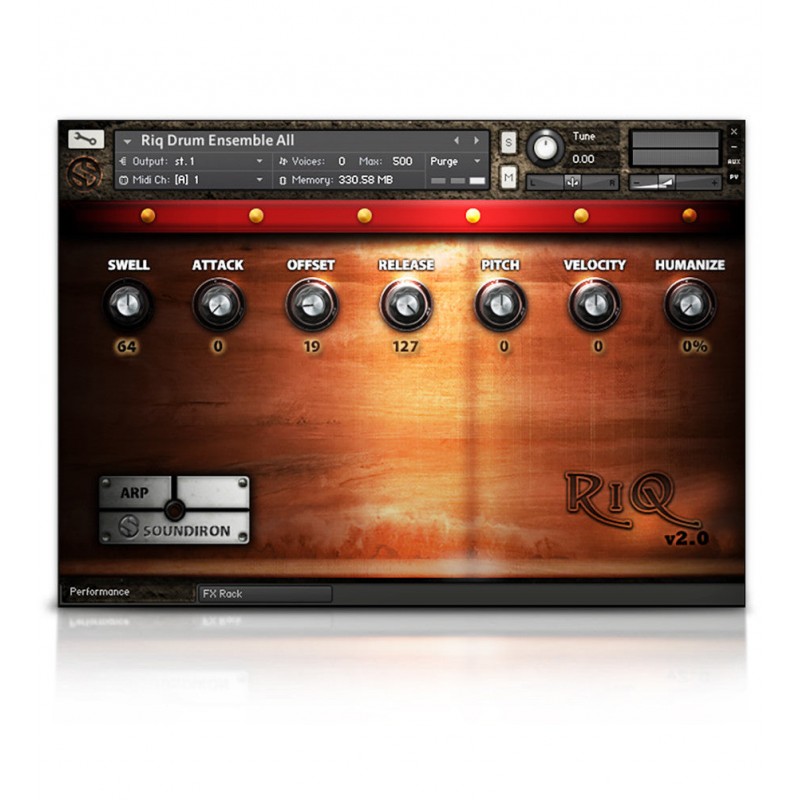 SOUNDIRON Riq Drum - Biblioteka brzmień (do pobrania)