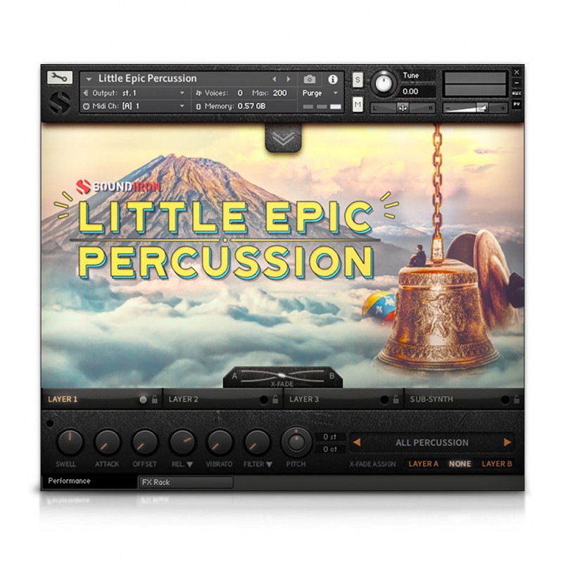 SOUNDIRON Little Epic Percussion - Biblioteka brzmień (do pobrania)