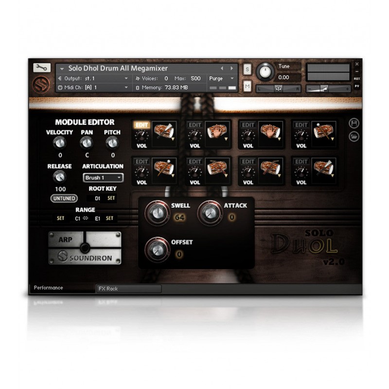 SOUNDIRON Dhol Drum - Biblioteka brzmień (do pobrania)