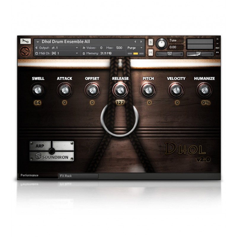 SOUNDIRON Dhol Drum - Biblioteka brzmień (do pobrania)