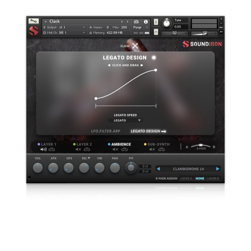 SOUNDIRON Clack - Biblioteka brzmień (do pobrania)