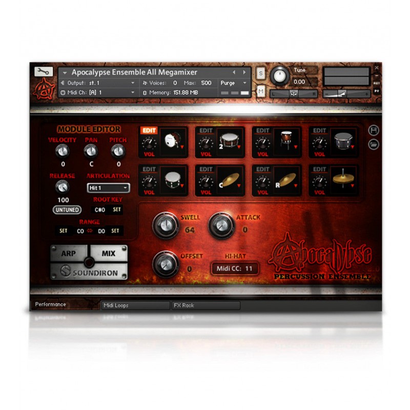 SOUNDIRON Apocalypse Percussion Ensemble - Biblioteka brzmień (do pobrania)