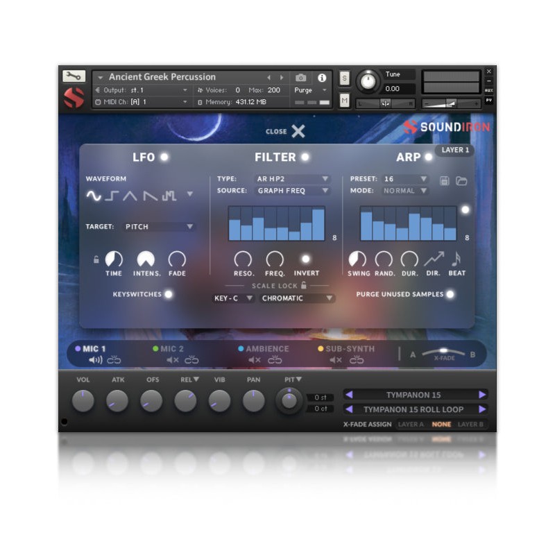 SOUNDIRON Ancient Greek Percussion - Biblioteka brzmień (do pobrania)