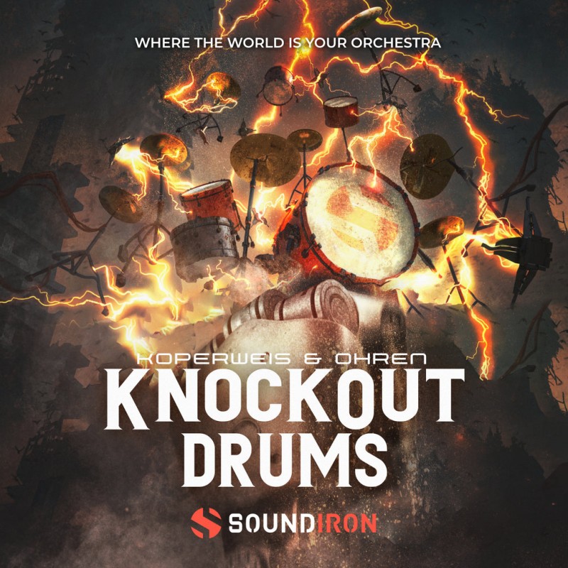 SOUNDIRON Knockout Drums - Biblioteka brzmień (do pobrania)