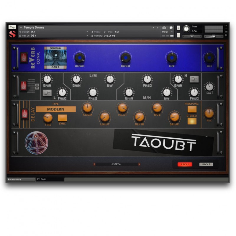 SOUNDIRON Temple Drums - Biblioteka brzmień (do pobrania)