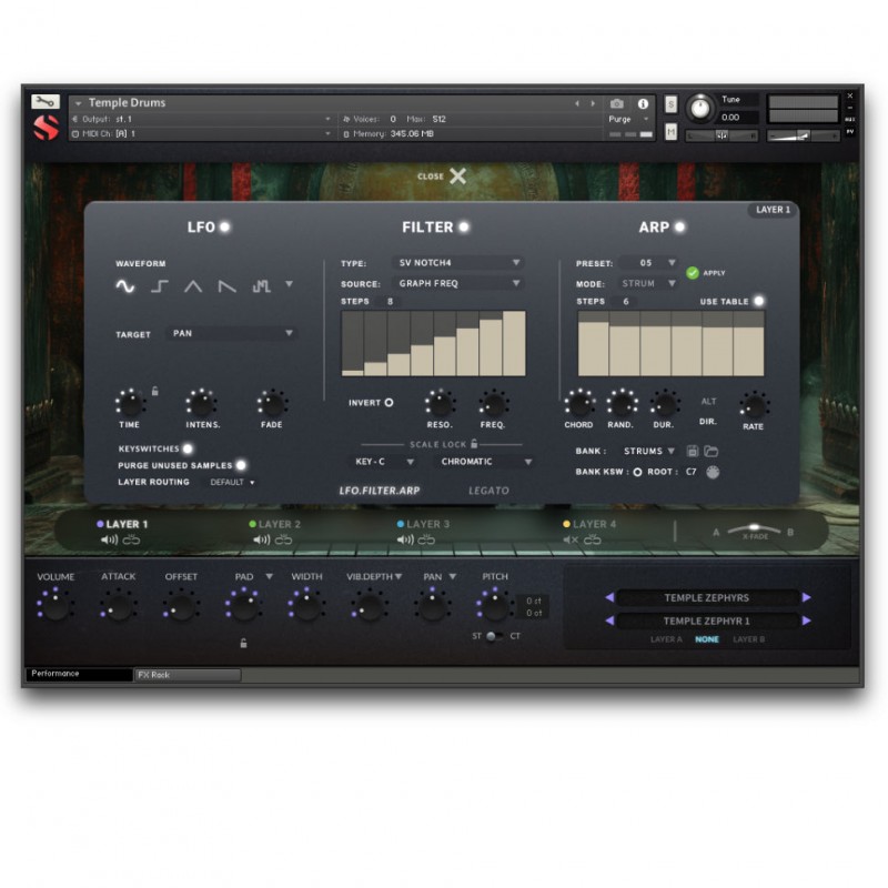 SOUNDIRON Temple Drums - Biblioteka brzmień (do pobrania)