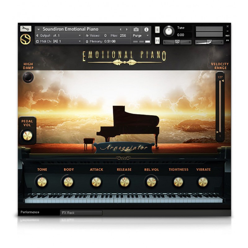 SOUNDIRON Emotional Piano - Biblioteka brzmień (do pobrania)