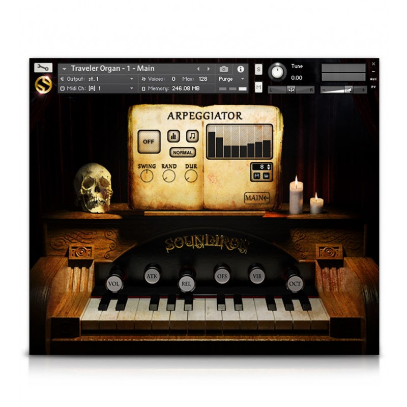 SOUNDIRON Traveler Organ - Biblioteka brzmień (do pobrania)