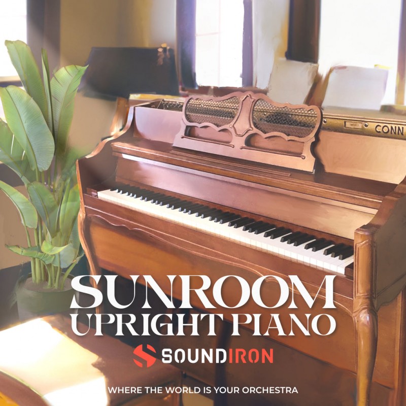 SOUNDIRON Sunroom Upright Piano - Biblioteka brzmień (do pobrania)
