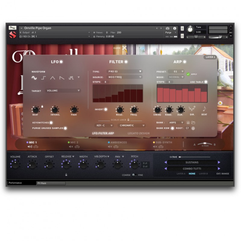 SOUNDIRON Orrville Pipe Organ - Biblioteka brzmień (do pobrania)