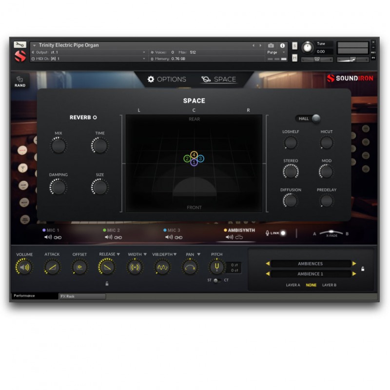 SOUNDIRON Trinity Electric Pipe Organ - Biblioteka brzmień (do pobrania)
