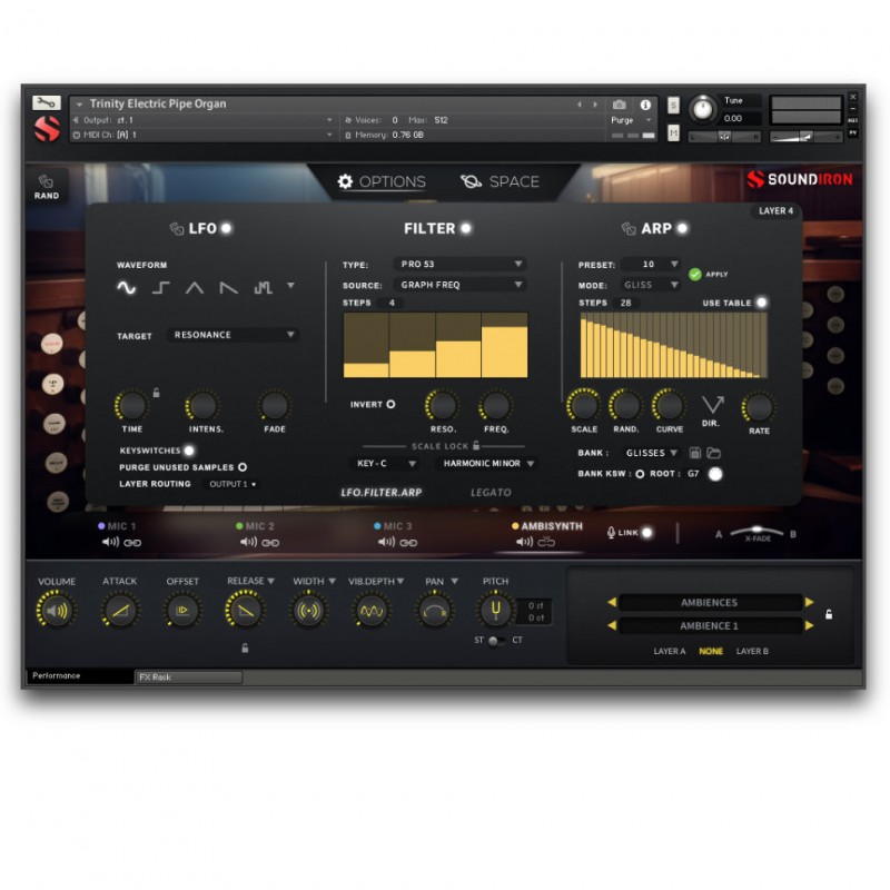 SOUNDIRON Trinity Electric Pipe Organ - Biblioteka brzmień (do pobrania)