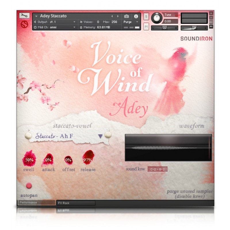 SOUNDIRON Voice of Wind: Adey - Biblioteka brzmień (do pobrania)