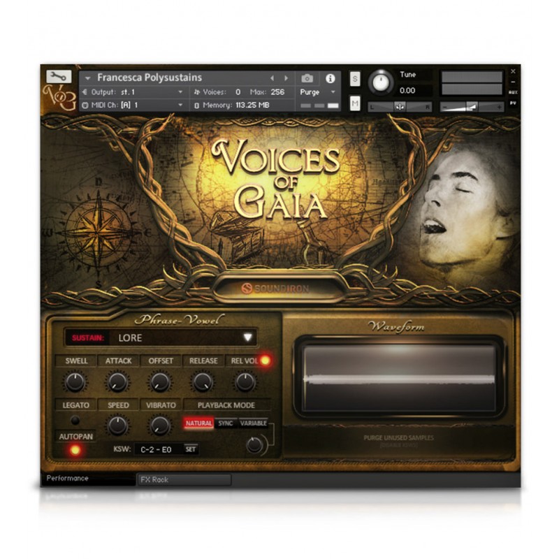 SOUNDIRON Voices of Gaia - Biblioteka brzmień (do pobrania)