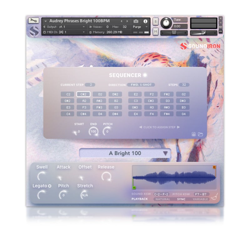 SOUNDIRON Voice of Wind: Audrey - Biblioteka brzmień (do pobrania)