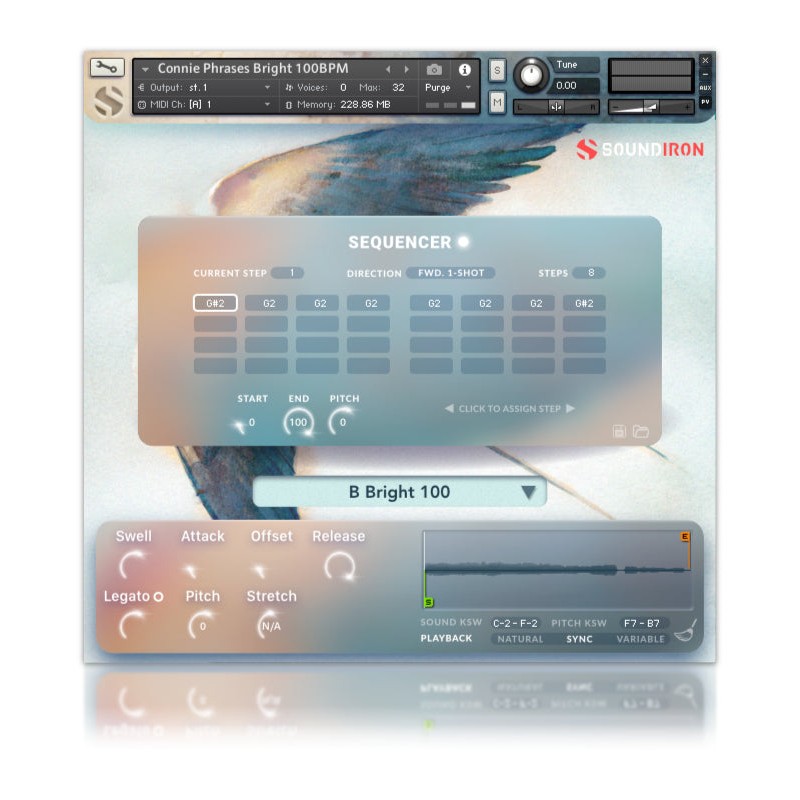 SOUNDIRON Voice of Wind: Connie - Biblioteka brzmień (do pobrania)