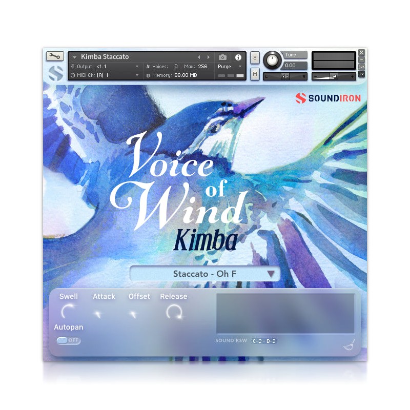 SOUNDIRON Voice of Wind: Kimba - Biblioteka brzmień (do pobrania)