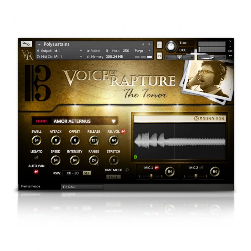 SOUNDIRON Voice of Rapture: The Tenor - Biblioteka brzmień (do pobrania)