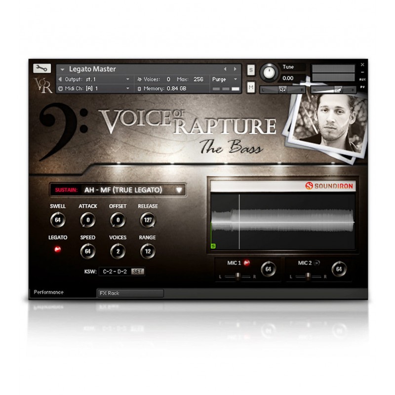 SOUNDIRON Voice of Rapture: The Bass - Biblioteka brzmień (do pobrania)