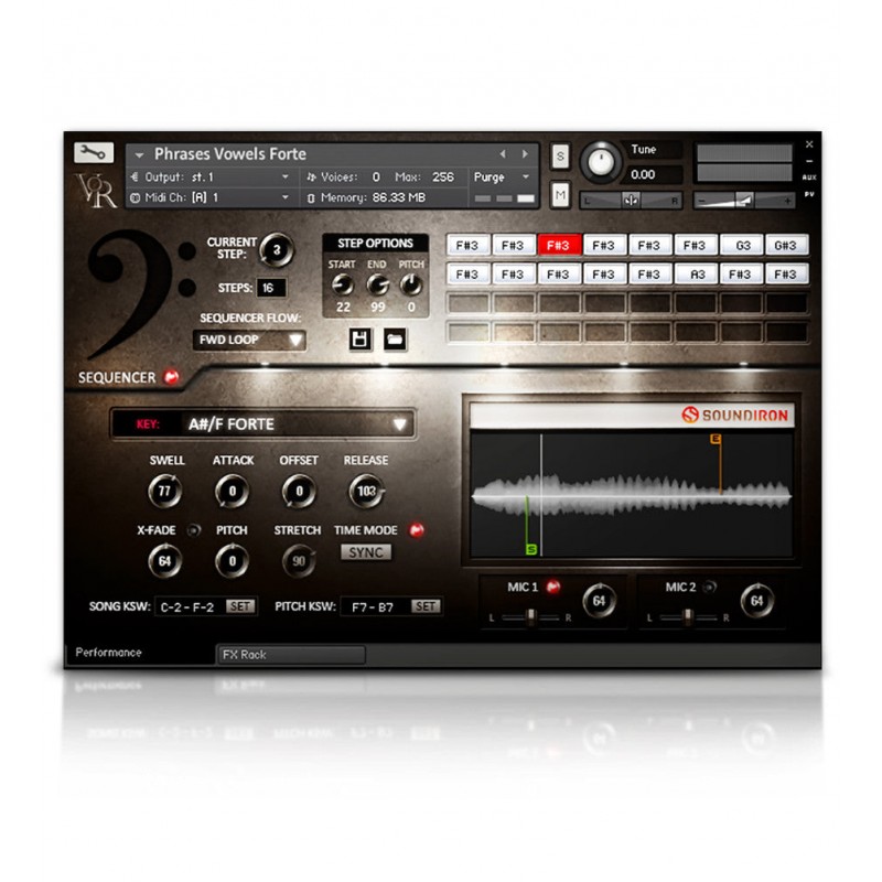 SOUNDIRON Voice of Rapture: The Bass - Biblioteka brzmień (do pobrania)