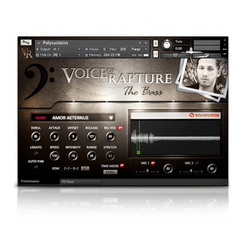 SOUNDIRON Voice of Rapture: The Bass - Biblioteka brzmień (do pobrania)